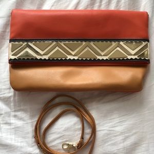 ALDO TRIBAL CLUTCH BAG
